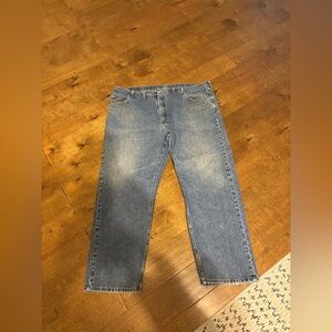 Wrangler jeans denim men size 44x 30